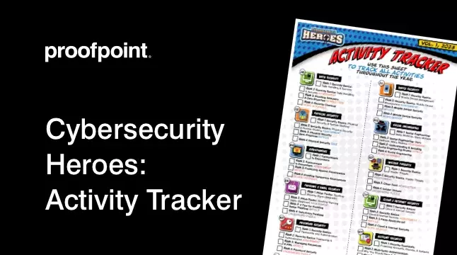 Cybersecurity Heroes: Activity Tracker