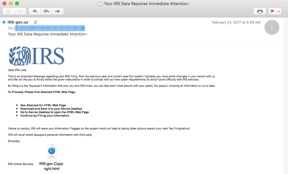 IRS Phishing Scams And Malware Scams Abound Here s How To Avoid The 